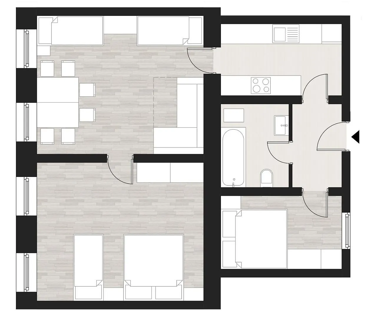Betariel'Com Hauptbahnhof Apartment Viena Austria